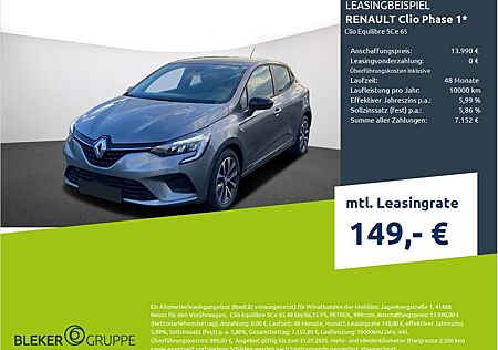Renault Clio Phase 1 Equilibre SCe 65