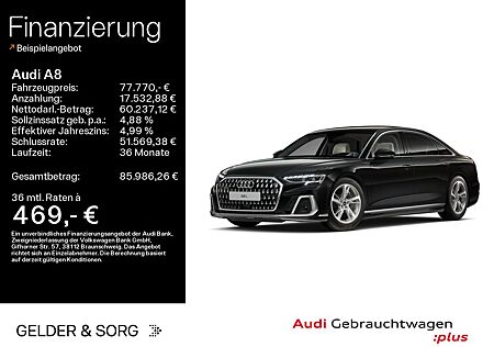 Audi A8 Lang 60 TFSIe quattro Massage*Pano*TV*4S*air*