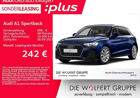 Audi A1 Sportback advanced 25 TFSI S tronic ACC*RFK