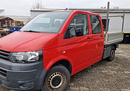 VW T5 Transporter Volkswagen 2,0 TDI Pritsche Doppelkabine