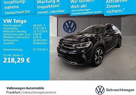 VW Taigo Volkswagen 1.0 TSI DSG Style Navi IQ.Light DAB+ Front