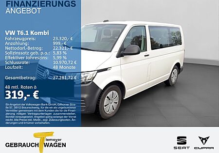 VW T6 Kombi Volkswagen T6.1 Kombi 9-SITZE NAVI KLIMA