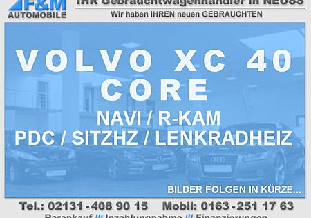 Volvo XC 40 gebraucht kaufen Volvo XC 40 XC40 T4 Recharge Core PDC R-Kam Sitzheizung