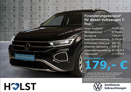 VW T-Roc Volkswagen 1.5TSI DSG Style AHK GJR LED ACC NAVI Mass