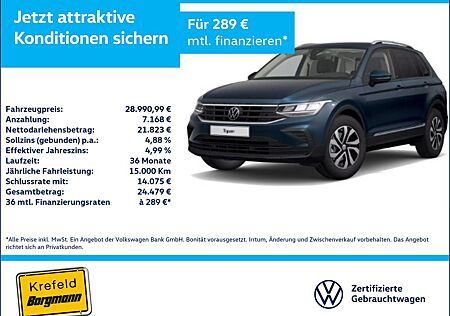 VW Tiguan Volkswagen 2.0 TDI Active AHK PANO LED ACC NAVI SHZ