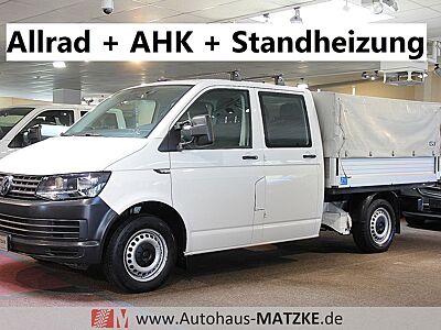 Volkswagen T6 2.0TDI Pritsche Doka 4x4 4Motion AHK Klima