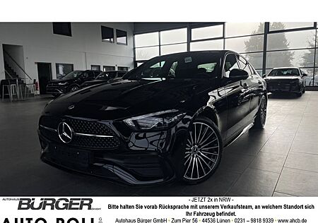 Mercedes-Benz C 220 AMG Navi Pano LED 360° Night-Paket Keyless