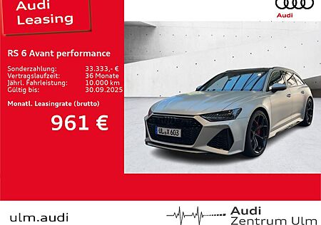Audi RS6 RS 6 Avant performance MATT 22 DYNAMIK PANO STHZ