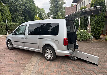 VW Caddy Volkswagen 2,0TDI 5 Sitzer behindertengerecht