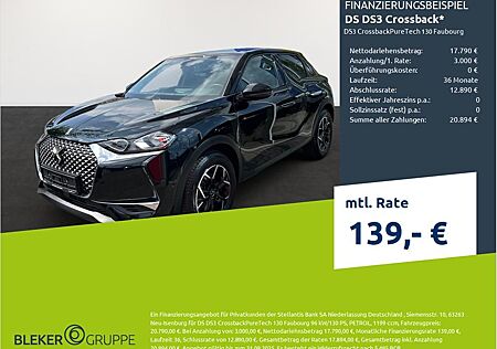 DS Automobiles DS3 Crossback PureTech 130 Faubourg