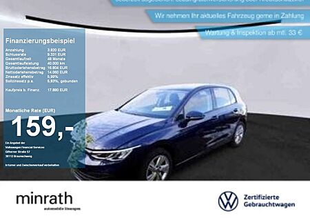 VW Golf Volkswagen VIII 1.0 TSI Life ACC LED NAVI VIRT PDC APP
