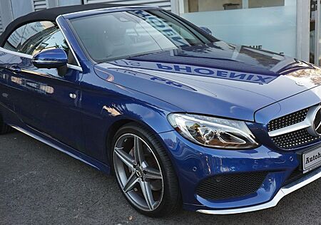 Mercedes-Benz C 200 AMG Line-360-ACC-Airscarf-Ambiente-Leder-C