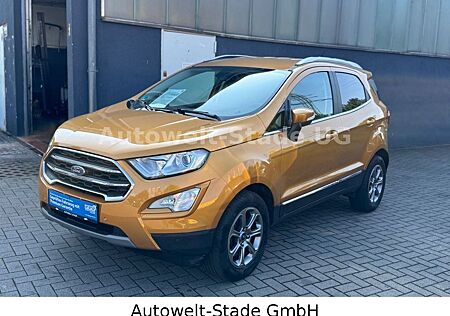 Ford EcoSport Titanium*AHK*SHZ*1.HD*Teilleder*Kamera*