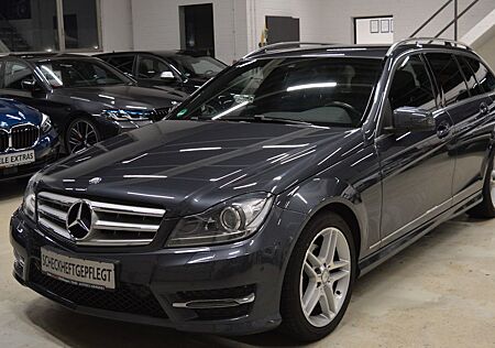 Mercedes-Benz C 180 T/AMG Sportpaket/MB-Schechheft History/ILS