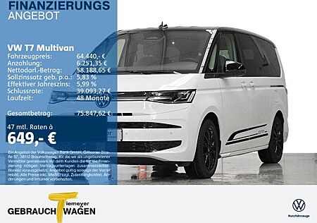 VW T7 Multivan Volkswagen 2.0 TDI DSG Edition NAVI AHK GJR