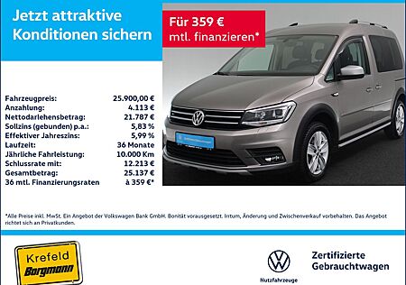 VW Caddy Volkswagen Alltrack 2.0 TDI AHK XENON KAMERA SHZ