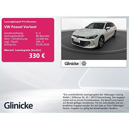 VW Passat Variant leasen