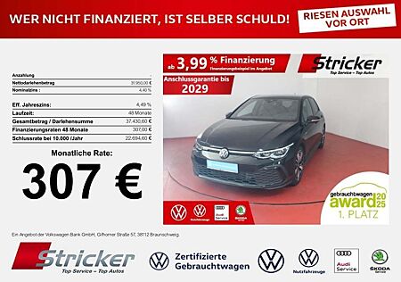 VW Golf Volkswagen GTD 2.0TDI DSG 307,-ohne Anzahlung App-Conn
