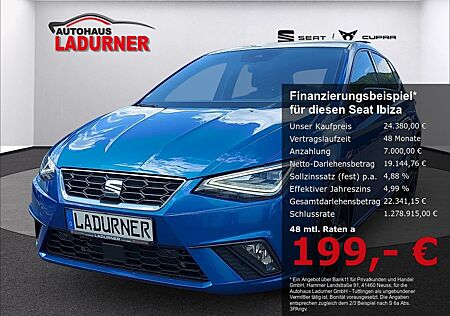 Seat Ibiza FR Pro Black Edition *PANO+ACC+Navi+PDC*