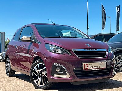 Peugeot 108 TOP Allure *FALTDACH*KLIMA*BLUETOOTH*SHZ*