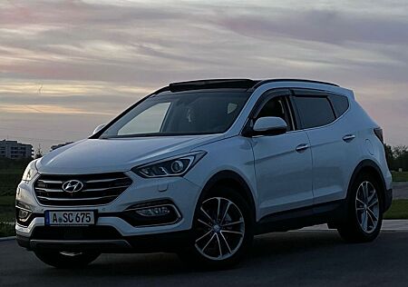 Hyundai Santa Fe blue 2.2 CRDi Premium 4WD Automatik...