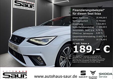 Seat Ibiza gebraucht kaufen Seat Ibiza FR 1.0 TSI DSG RÜCKFAHRKAMERA SHZ VOLL LED