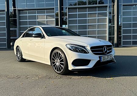 Mercedes-Benz C 300 AMG Line mit AMG Klappen Abgasanlage