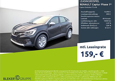 Renault Captur Phase 1 Evolution TCe 90