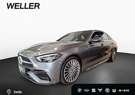 Mercedes-Benz C 300 d AMG Pano AHK Distro Totwinkel Spurhalte
