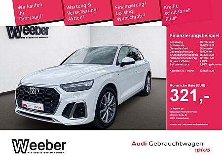 Audi Q5 quattro S line Panodach AHK Navi LED Leder