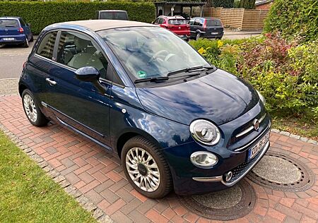 Fiat 500C 1.0 Hybrid - Farbe petrol Metallic