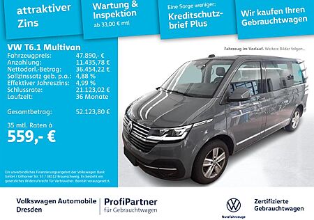 VW T6 Multivan Volkswagen T6.1 Multivan Comf. DSG NAV LED ACC AHZV KAMERA