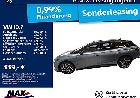 VW ID.7 Volkswagen Tourer GTX 4M +MATRIX+KAM+PANO+AHK+WÄRME+