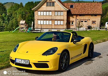 Porsche Boxster T 718 Traum in gelb MwSt.