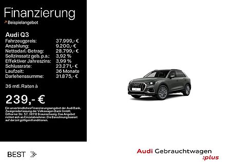 Audi Q3 35 TFSI advanced*SMART-INTER*AHK*SHZ*PDC*VIRT