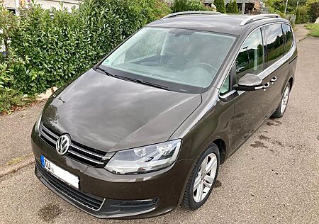 VW Sharan Volkswagen 2.0 TDI Black Oak Brown Metallic