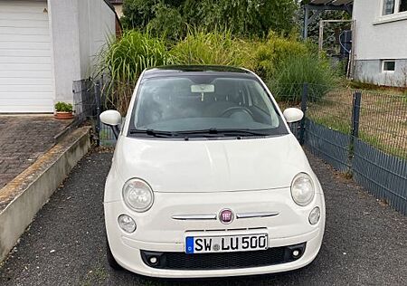 Fiat 500 1.2 8V Lounge, Schiebedach, teilleder