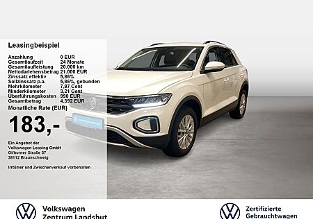 VW T-Roc Volkswagen 1.0 TSI Life ParkAss. LED LM KlimaA Navi