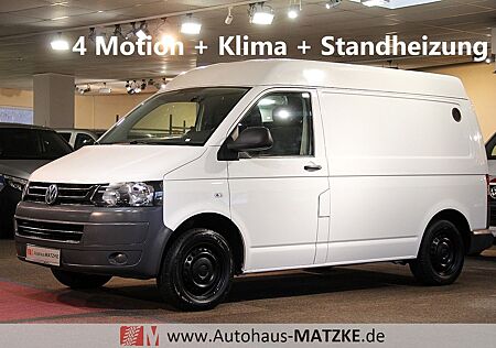 VW T5 Transporter Volkswagen T5 2.0 TDI 4Motion 3-Sitzer Klima Bott Werkstatt