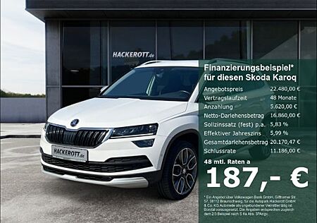 Skoda Karoq Scout 4x4 2.0 TDI Led Navi SmartLink Sitzh