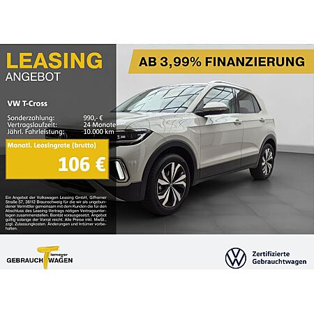 VW T-Cross leasen