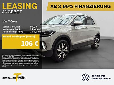 Volkswagen T-Cross 1.0 TSI STYLE IQ.LIGHT NAVI ASSIST LM17