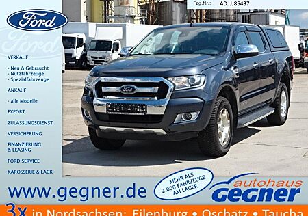 Ford Ranger Limited Doka 4x4,3.2D Aut,Nav,Kam,SH,Hard