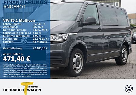 VW T6 Multivan Volkswagen T6.1 Multivan DSG FAMILY AHK ACC KAMERA
