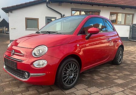 Fiat 500C 1.0 GSE HYBRID RED / REIFEN + SERVICE NEU!