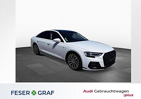 Audi A8 50 TDI qu S line-AHK-Pano-Stdhzg-B&O