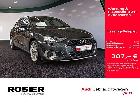 Audi A3 Sportback 30 TDI advanced AHK LED SPURH. SHZ