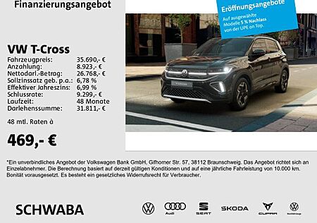 VW T-Cross Volkswagen R-Line 1.5 l TSI DSG *MATRIX*AHK*ACC*KAM