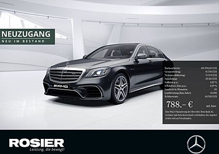 Mercedes-Benz S 63 AMG 4M+ lang Abstandstemp. LED Pano Navi SH