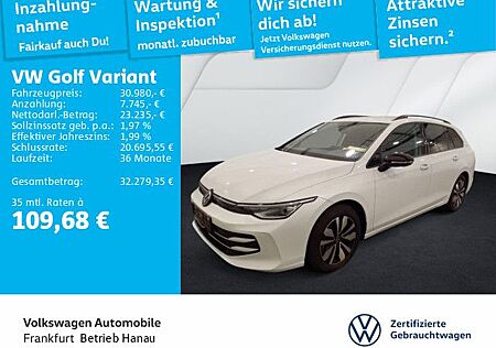 VW Golf Volkswagen VIII Variant 2.0 TDI DSG Goal Navi IQ.Light